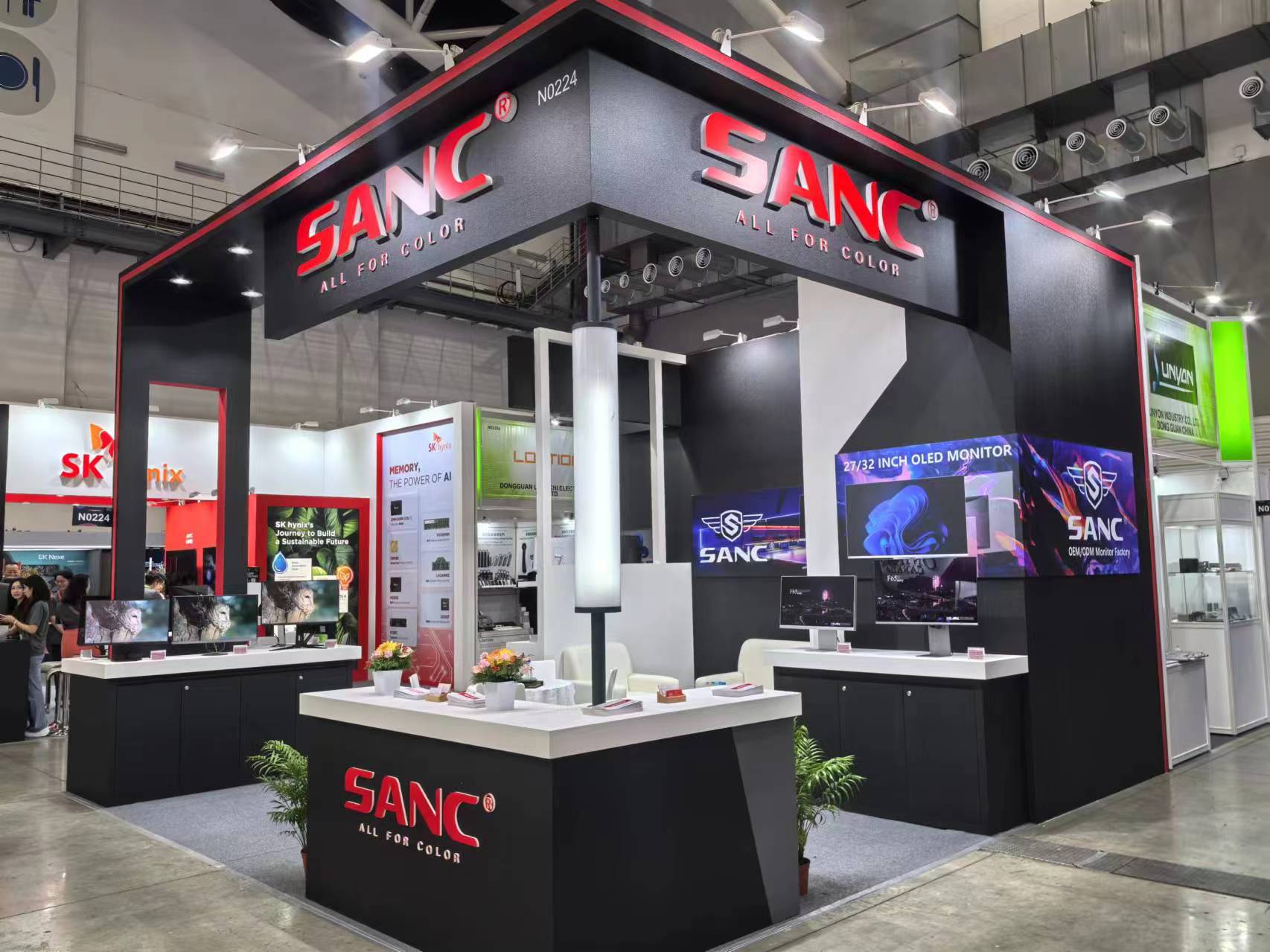 SANC Showcases New Products at Taipei International Computer Show